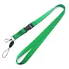 Diseño Gratis Lanyard Colorido Logo Nylon Lanyard para Teléfono Móvil Serigrafía Cinta de Poliéster Lanyard para Identificación Impresión