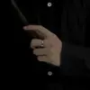 Anillo Infinito para Hombre Diseño de Nicho Ins Estilo Frío Abierto Personalidad Simple de Moda Hip Hop Anillo Único de Möbius