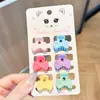 Clip Pequeño de Moda Estilo Coreano Transfronterizo Clip para el Cabello Color Caramelo Paquete de Seis Clips Ámbar Mini Accesorios para el Cabello