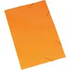 Pasta com aba elástica (papel) Ofício Laranja