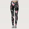 San Valentín 2024 Amor Europeo y Americano Transfronterizo Nueva Ropa de Mujer Estampado Digital Personalizado Casual Ajustado Leggings Adelgazantes