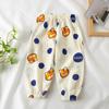 Pantalones antimosquitos de algodón para niños y niñas, bombachos holgados y finos de verano, de una generación