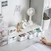 Caixa de Armazenamento para Mesa, Porta-Maquiagem, Armário Organizador para Material de Escritório, Itens Pequenos Podem Ser Empilhados e Combinados, Organização Estilo Gaveta