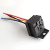 Fábrica en stock suministro conector de asiento de relé de coche conector 5 pies enchufe eléctrico de aire acondicionado con terminal