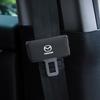 Adecuado para el enchufe del cinturón de seguridad de Mazda, hebilla del cinturón de seguridad, cubierta protectora antiarañazos, antidesgaste, anticortes, fila delantera y trasera, universal.