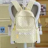 Mochila de Estilo Coreano con Lunares Ins, Linda y Elegante para Estudiantes, Mochila de Alta Capacidad para Estudiantes de Secundaria, Mochila Estilo Mori