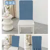 Funda jacquard a cuadros para respaldo de silla, funda elástica para asiento de silla de comedor, funda para respaldo de silla, funda de respaldo de silla de vellón a prueba de polvo y resistente a las manchas