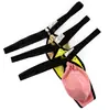 Amazon transfronterizo Bolsa para hombre Tanga alta elástica Anillo de hierro Cintura baja Ropa interior sexy gay para hombre B859