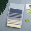 Saco Plástico Fosco com Zíper Saco para Embalagem de Roupas Saco de Embalagem Plástico Saco Fosco Translúcido com Zíper Saco Ziplock