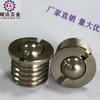 Esferas de posicionamento de cabeça esférica de flange de aço inoxidável FBPJS m5-m16 Êmbolo de cabeça esférica de mola Êmbolo de flange