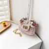 2021 Nova Bolsa Infantil Bolsa Transversal Moda Princesa Bebê Versão Coreana Mini Meninas Pequena Fragrância Bolsa de Corrente Tendência