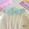 Brillo Lentejuela Corazón Estrella Rosa Princesa Niña Decoración de Pastel Enchufe Mesa de Postres Estrella de Cinco Puntas Tarjeta Enchufe