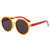 2026 Nuevo Estilo Gafas de Sol Redondas de Doble Puente para Niños y Niñas, Lindas de Dibujos Animados Protección Solar y Anti-UV Gafas de Sol de Moda