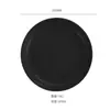 Amazon Transfronterizo Plato de Paja de Trigo para el Hogar 20cm23cm Plato Plato para Frutas Plato para Empanadillas Cantina Plástico PP