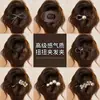 Presilhas de cabelo estilo coreano de luxo leve para mulheres com cabelo grosso, novo modelo 2026, presilhas torcidas florais grandes e requintadas de alta qualidade