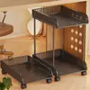 Suporte de Computador para Baixo da Mesa, Base Elevada para Gabinete de Computador, Móvel
