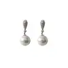 Brincos de Pérola Gota d'Água para Meninas Versáteis Nicho Brincos de Luxo 2024 Novo Estilo Quente Brincos de Verão Brincos