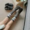 Estilo Igual al de Mamá Uva Aumenta la Altura 5cm~Dos Versiones de Pantuflas de Lana Cálidas Felpa Perezosas Birkenstock/Medias Zapatillas