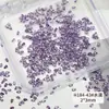 Morado Alto 5A Mini Micro Zirconita Punta Joyería para Uñas Destello tamaño pequeño Gotas de Agua Ojo de Caballo Forma de Corazón Broca para Uñas