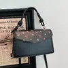 2026 Moda Trendy Estampada Linda Patchwork Gran Capacidad Elegante Bolso de Hombro Cruzado Axila Bolso Cuadrado Pequeño para Mujer