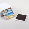 Souvenirs de Viagem Criativos e Peculiares com Relevo 3D, Ímãs de Geladeira Cerâmicos Culturais e Criativos de Cidades, Adesivos Magnéticos Personalizados