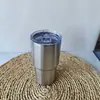 Taza para Coche de 20 oz con Recubrimiento en Polvo Acero Inoxidable 304 Doble Pared Aislada Taza Refrigeradora para Coche Taza para Cerveza Termo