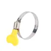 Abrazadera de manguera de acero inoxidable 304 con mango de plástico, abrazadera de apriete manual, abrazadera de tubería, abrazadera de tubería fija, abrazadera flexible, abrazadera de manguera