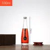 Estoque Pronto do Fabricante Garrafa de Vidro Fosco para Vinho de Frutas 330ml 500ml 0,5kg Garrafa de Vinho Vazia Selada Doméstica Sub-Garrafa