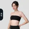Sujetador Deportivo Sexy Transfronterizo, Anti-Exposición, Top Tubo Sin Costuras, Almohadilla en el Pecho, Capa Interior, Top de Fitness, Ropa de Yoga Ajustada