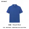 Camisa Polo Lapela Piquet Colmeia Toque Fresco Algodão Penteado Puro 230g para Homens, Cor Sólida Simples Manga Curta Polo Feita Sob Medida
