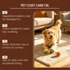 Aceite para el Cuidado del Pelo de Mascotas para Gatos y Perros, Peinado y Desenredo Suave, Mejora la Elasticidad y el Brillo del Pelo, Aceite Esencial para el Cuidado del Pelo