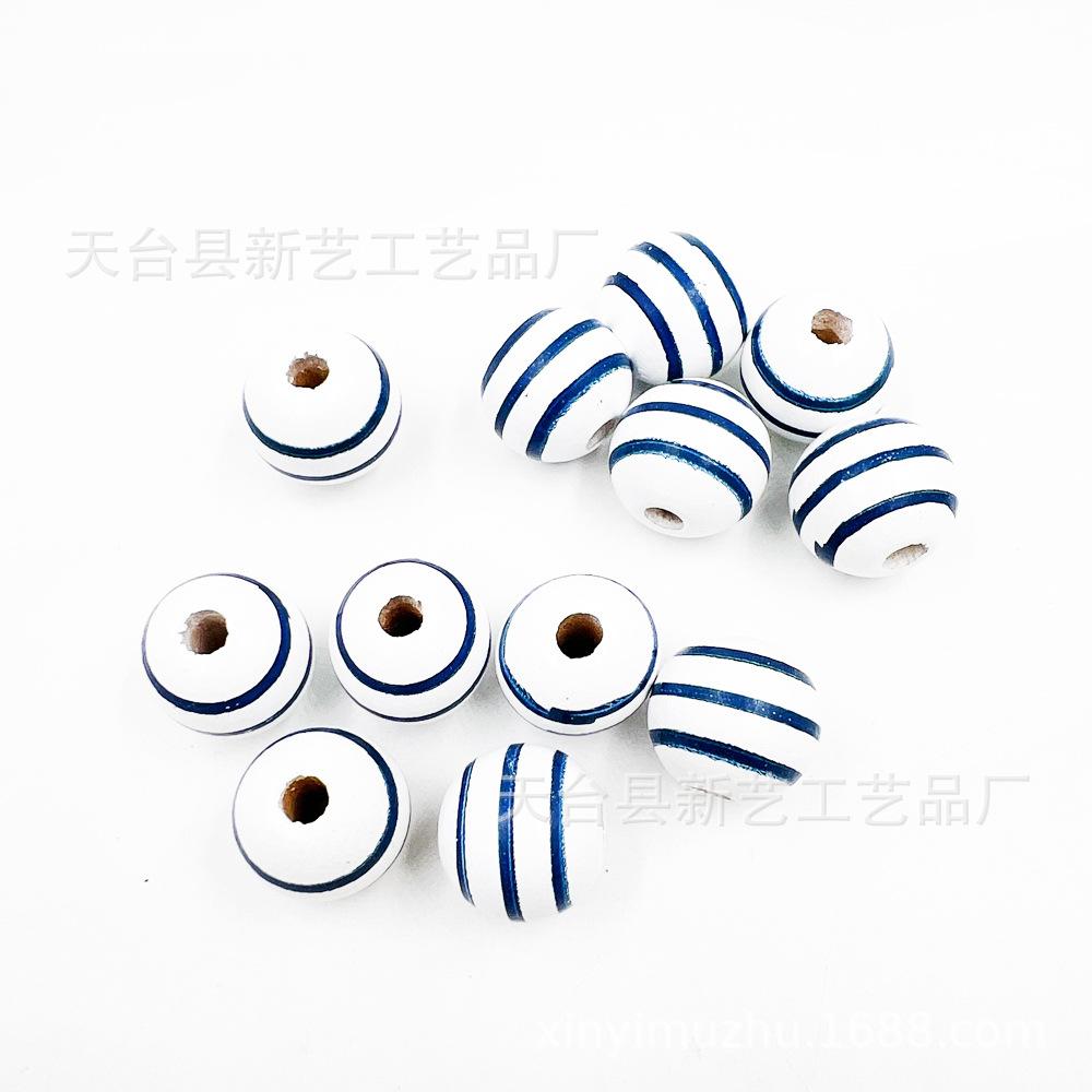 深蓝三条纹