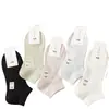 Calcetines Cortos de Algodón Anti-Pilling para Mujer de Primavera, Punta Sin Costuras, Malla Transpirable, Calcetines Tobilleros Casuales de Color Sólido para Mujer