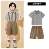 Disfraces de Actuación para Niños para el 1 de Junio, Camisas a Cuadros para Estudiantes de Primaria, Uniformes de Coro, Atuendos de Actuación, Disfraces de Baile para Foto de Graduación de Preescolar