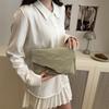Bolso de Diseño Nicho de Alta Calidad para Mujer 2025 Combinable Estilo Occidental Bolso Clutch Oblicuo de Hierro Bolso Sobre de Moda Bolso Cuadrado Pequeño