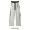 Otoño 2026 Nuevo Estilo Algodón Blanco Remache Guadaña Pantalones Deportivos M-5XL HK26775-TeP32