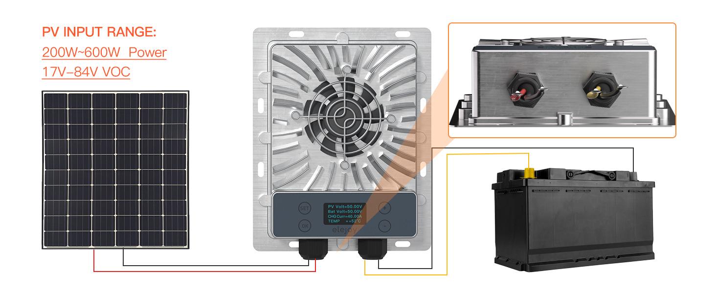 Adjustable Voltage MPPT Solar Step-Down Module Waterproof MPPT Solar Step-Down Controller High Efficiency Solar Step-Down Controller Wide Input Voltage Solar Step-down Controller 600W Solar Step-Down Controller Solar Step-down Charging Module Solar Step-Down Constant Current Controller