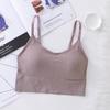 Camisole Costurada Gurao com Sutiã Embutido, Camisole Versátil para Estudantes com Bojos