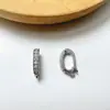 Fivela Universal Banhada a Ouro 18K Fivela de Melão de Cobre Acessórios de Fivela para Joias Feitas à Mão DIY Fivela de Conversão para Pingente de Colar Pulseira Venda por Atacado