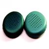 Molde para hornear con forma de piel proteica orejeras de cuero perforado piel de PU perforada esponja de rebote lento cojín para el oído auriculares Bluetooth cuero