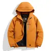 1088 Jaqueta de Algodão Outono Inverno Roupa Externa Masculina Individual Versátil Com Capuz Espessada Grafeno Luxo Leve Roupas de Algodão À Prova de Vento Aquecimento