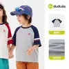 [7A Antibacteriano] Ropa Infantil Dudujia Camiseta Infantil Ropa de Verano Manga Corta para Niños Nuevo Estilo Verano 2026 Tops para Niñas