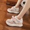 Zapatos de Malla Forrest Gump para Mujer 2026 Primavera/Verano Nuevo Estilo con Aumento Oculto de Altura, Sandalias Ligeras y Transpirables, Zapatos Deportivos Casuales