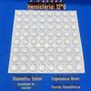 Fonte de fábrica direta silicone anti-colisão antiderrapante absorção de choque silenciador doméstico autoadesivo fácil de rasgar almofada de borracha granular