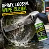 Limpiador para Cortacésped KineShineX - Spray para Eliminar Restos de Césped, Barro y Manchas de Aceite de las Cuchillas, Discos y Chasis de Maquinaria de Jardín