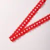 Fita Elástica de Nylon Colorida com Borda Ondulada de 1,5 cm, Fita de Renda Festonada, Acessórios de Cabelo DIY, Cadarços, Acessórios de Vestuário