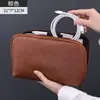 Bolsa de Cosméticos Digital de PU Más Vendida en Amazon para Viajes de Negocios, Bolsa de Cosméticos Multifuncional, Bolso de Mano, Bolsa Organizadora de Cables de Datos
