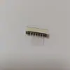 Tubo digital de reloj de 4 dígitos de 0.25 pulgadas, fila única de 6 pines, alto brillo, luz amarilla, pantalla digital de 4 dígitos 2543AY