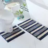 Suministro Exclusivo Transfronterizo de Nuevo Juego de 2 Piezas para Baño Colorido Antideslizante para Inodoro Alfombra de Piso Alfombra de Baño Venta Directa de Fábrica