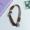 Nueva Correa de Muñeca Huayang con Hebilla de Metal, Correa Anti-Pérdida para Teléfono, Correa de Doble Hebilla para Botella de Agua, Nudo Tejido a Mano